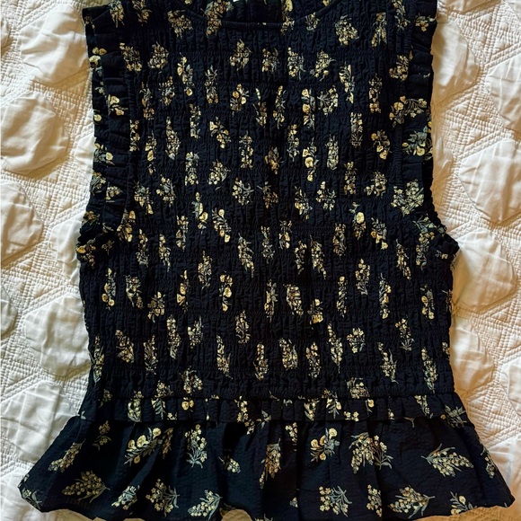 Rails Black Sleeveless Tie Front Top - Picture 5 of 5